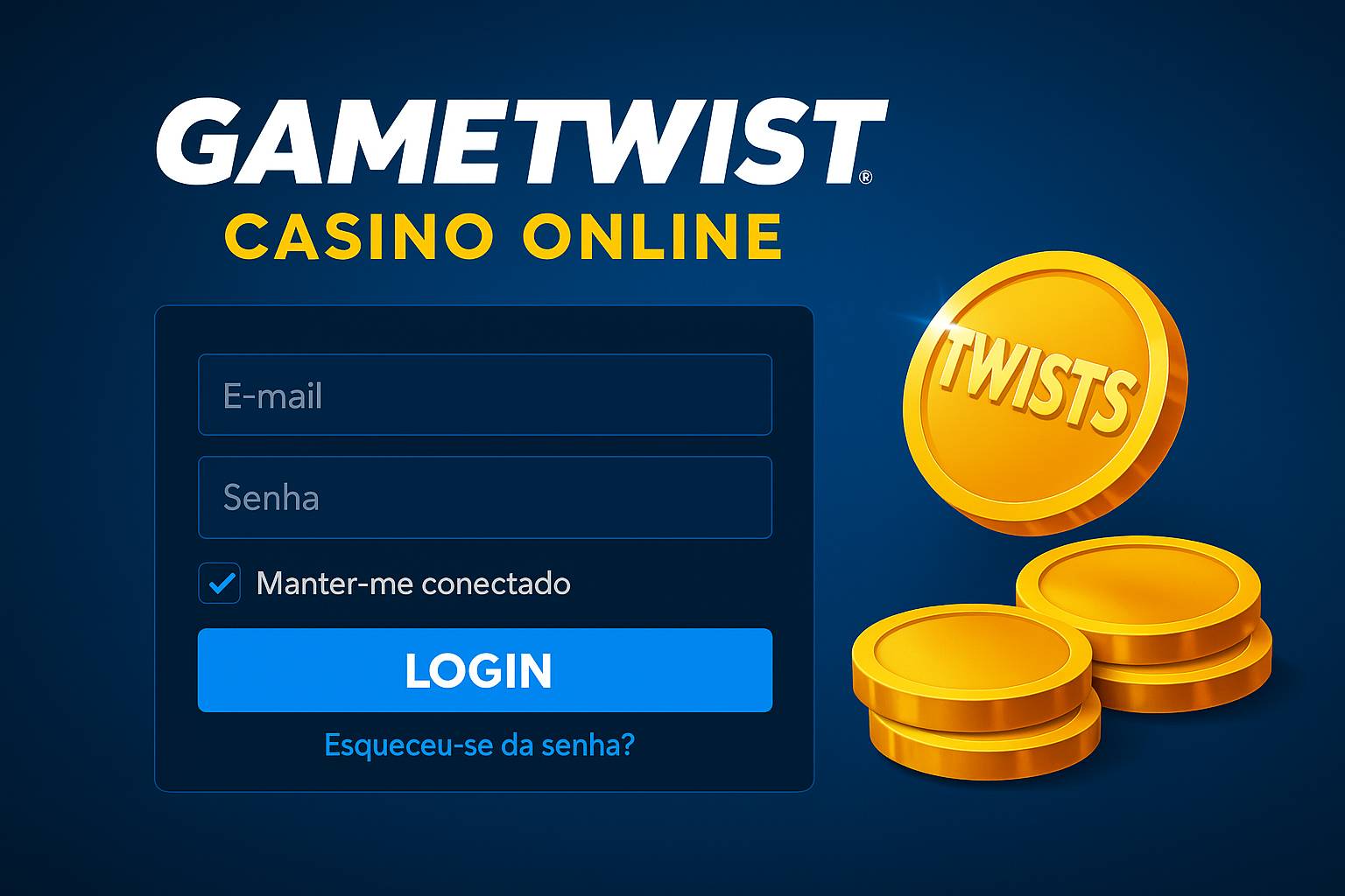 Login no Cassino GAMETWIST