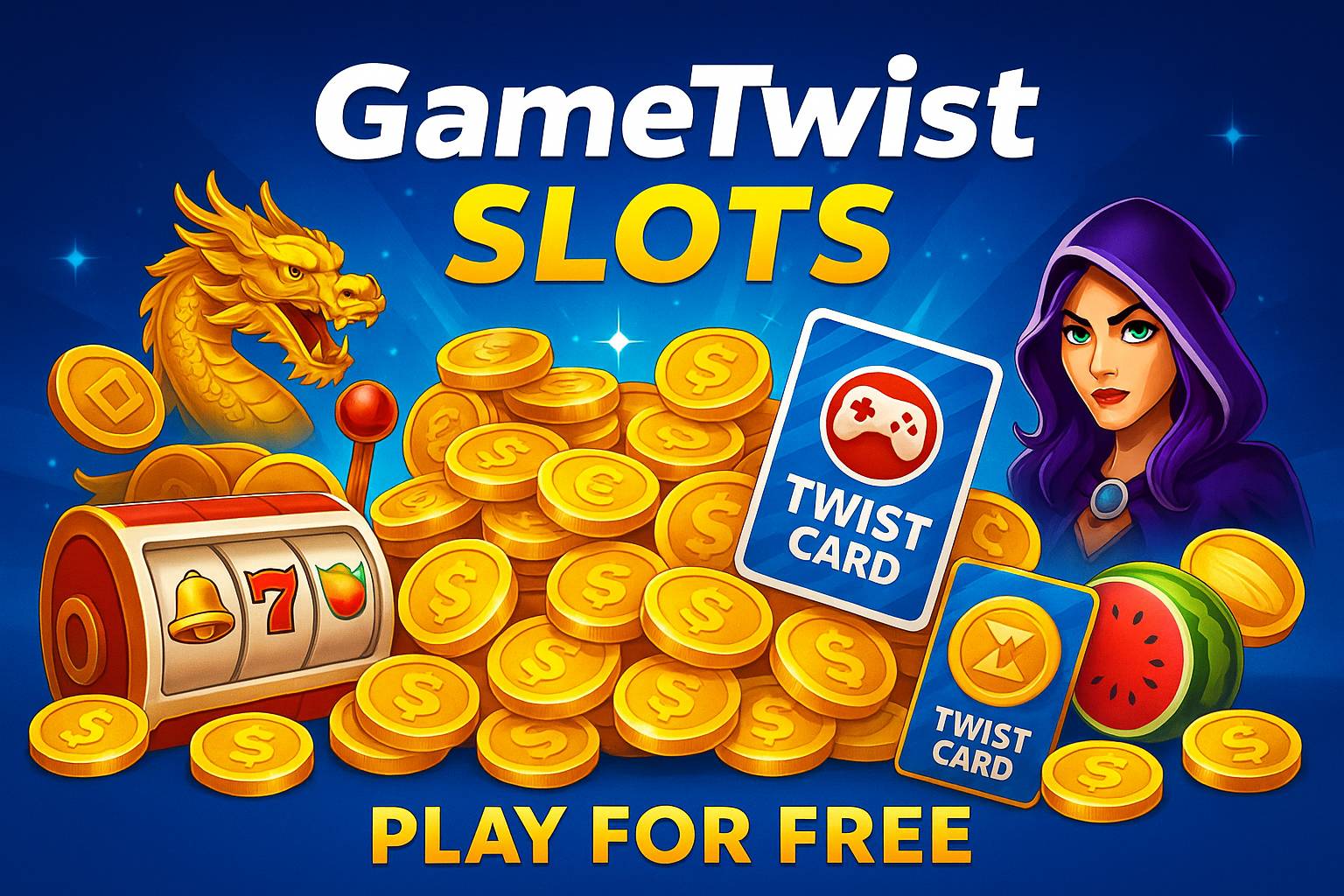 Explore o mundo das slot machines no GAMETWIST Casino